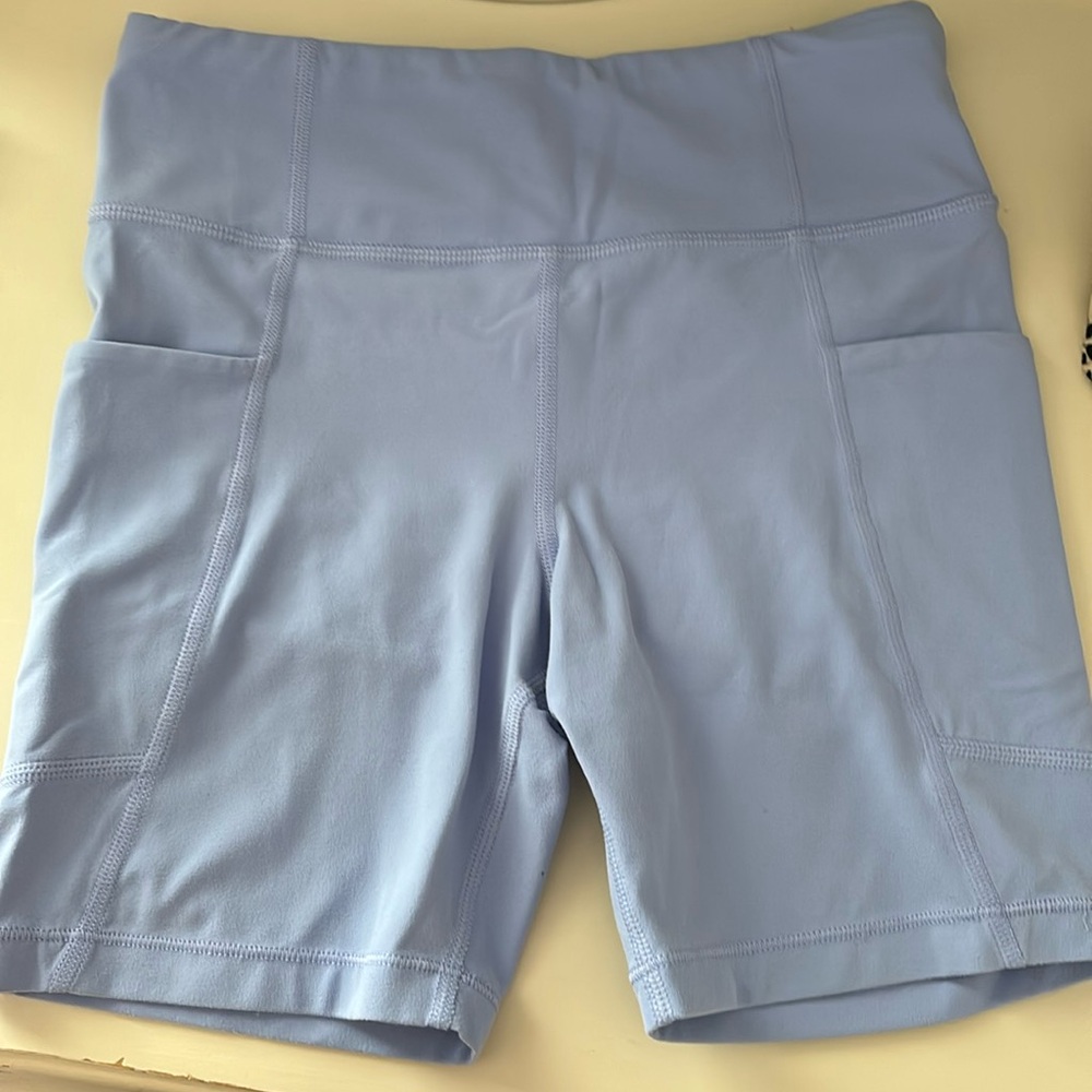 Athleta kids biker shorts